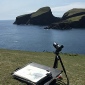 fair isle, painting seabirds with bruce pearson