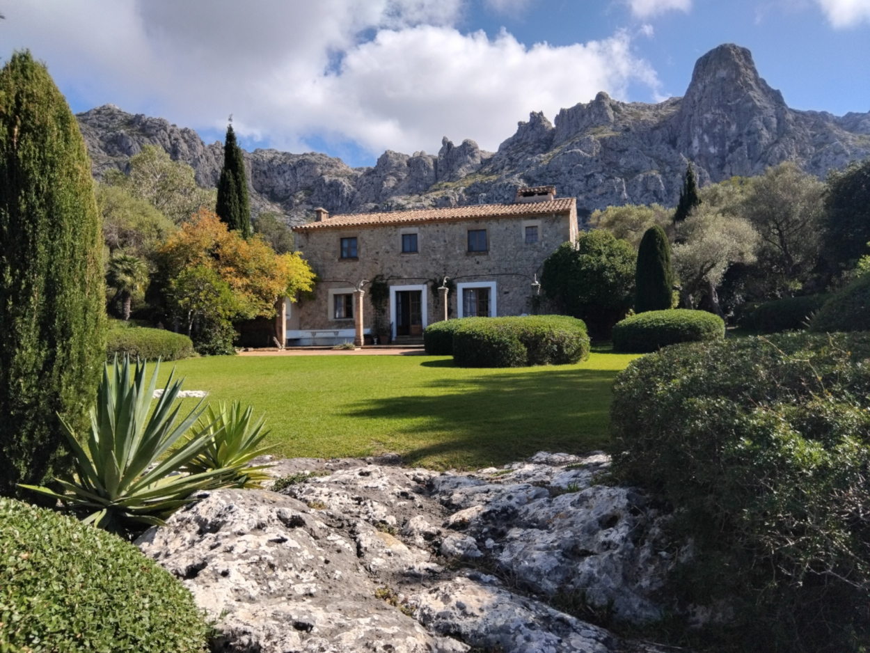 The main house at Ariant, our home for two weeks